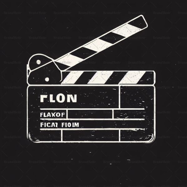 Klappern von Filmklappen im Vintage